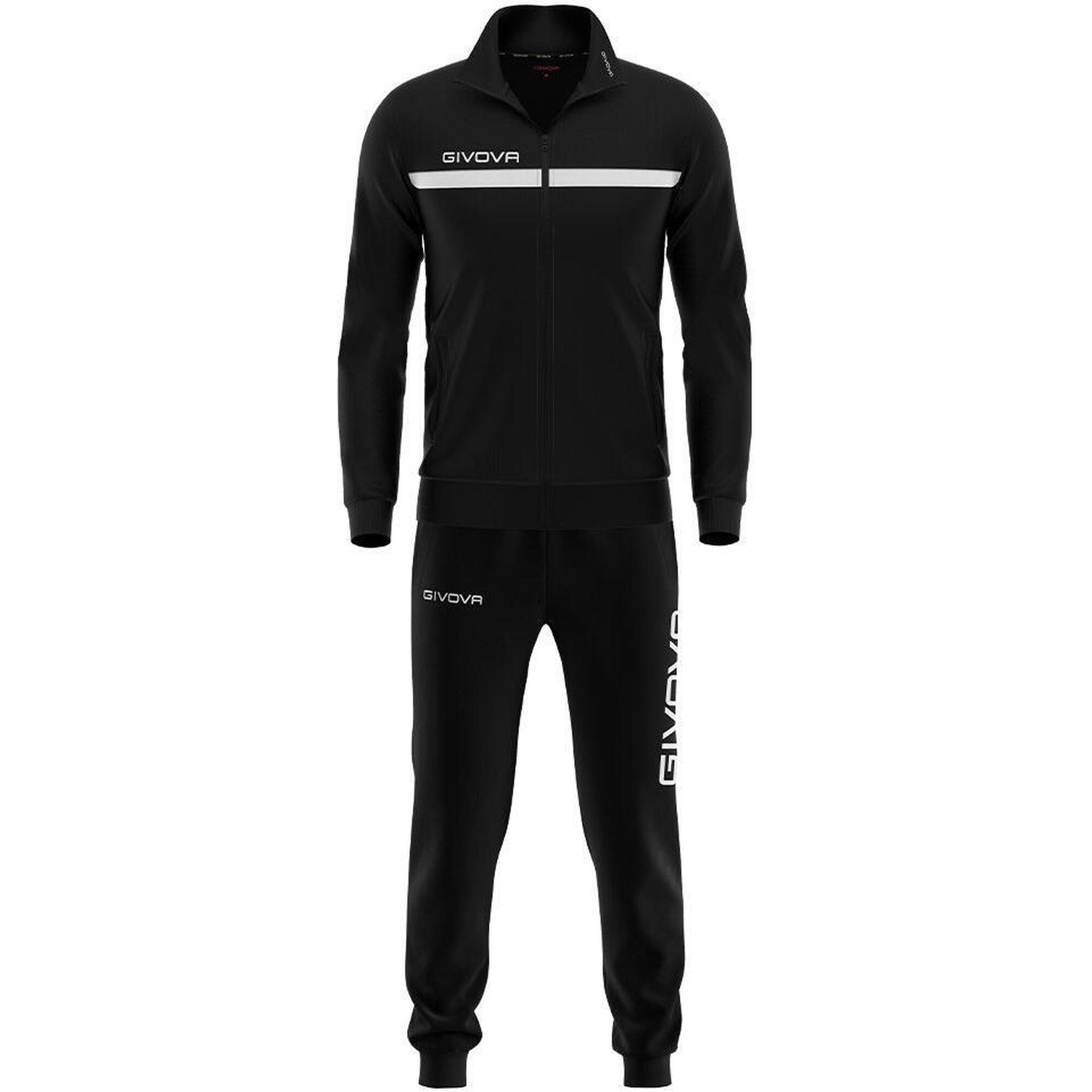 Costum Sport Givova Tuta One Full Zip Negru