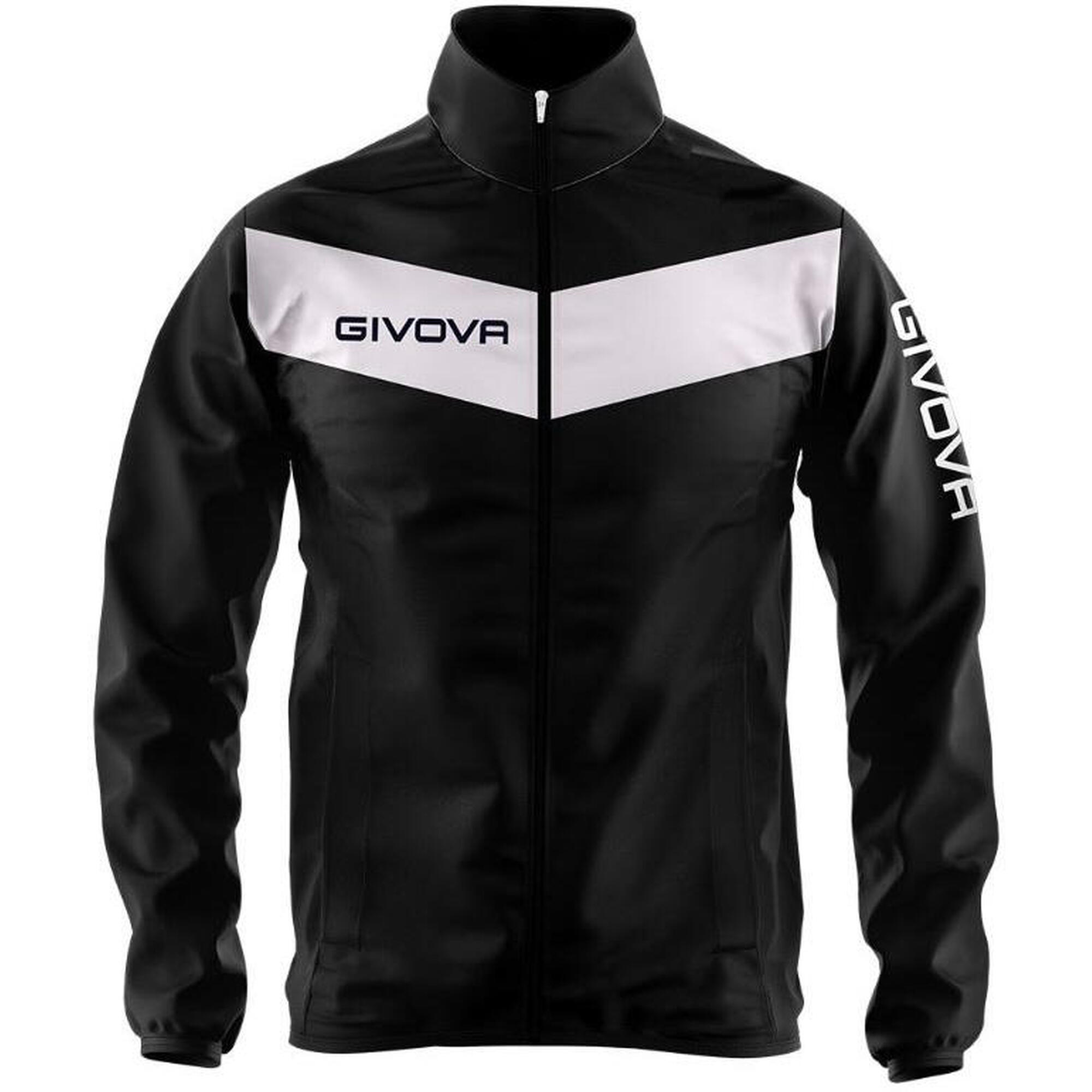 Givova Rain Kurtka Nero -bianco 2xl - Wodoodporny i oddychający