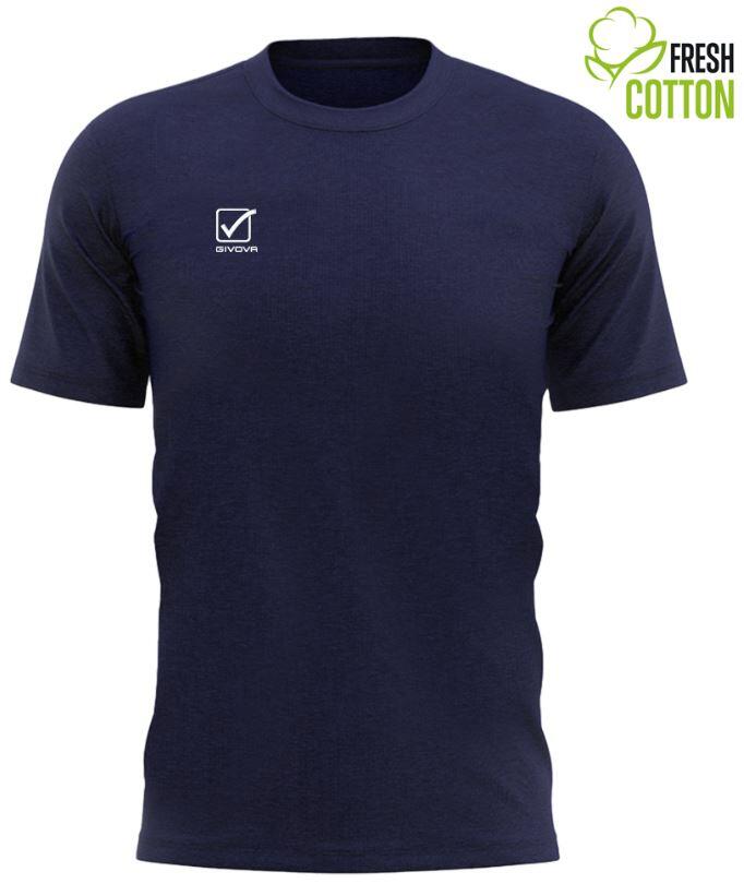 Camiseta Masculina Givova Azul Marinho XL - Algodão e Conforto 5/5