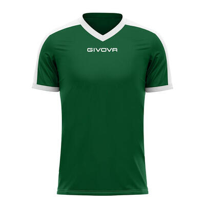 Givova revolution sport t-shirt groen-wit m - ademend & licht