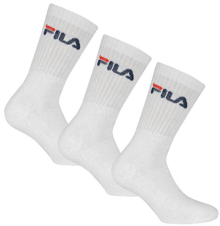 Skarpetki tenisowe unisex Fila - 3 pak białe rozmiar 39-42