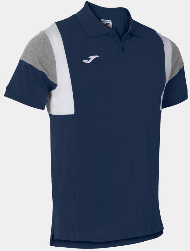 Pólo M/c Futebol Homem Joma Confort III Azul Marinho 3/5