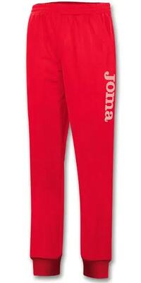 Joma broek wijde broek polyfleece suez zwart volwassenen
