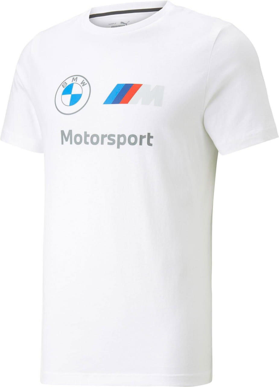 Puma BMW Motorsport Men T-Shirt White 2xl Cotton 4/5