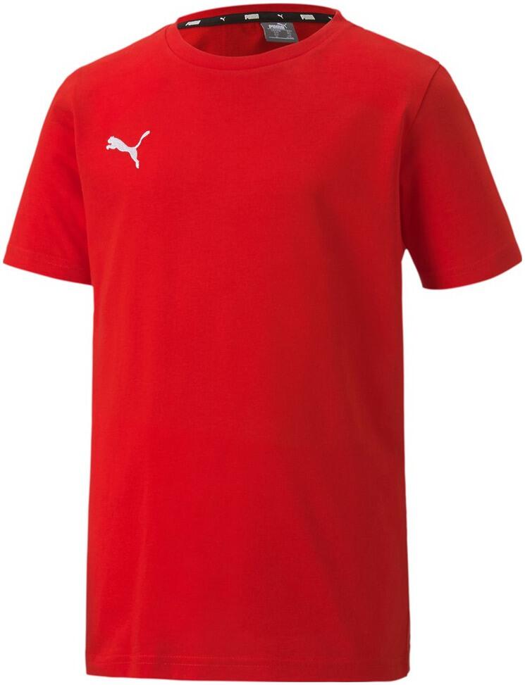 T -shirt da criança Puma Rood 128 - respirável e funcional 4/5