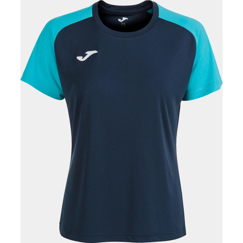 Tricou pentru doamne Joma Academy IV Navy-Fluor Turq M