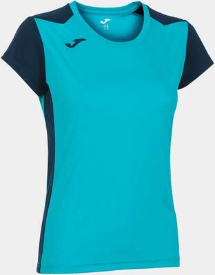 Maglietta Sportiva Donna Joma Record II Gialla/Nera - Comfort e Stile
