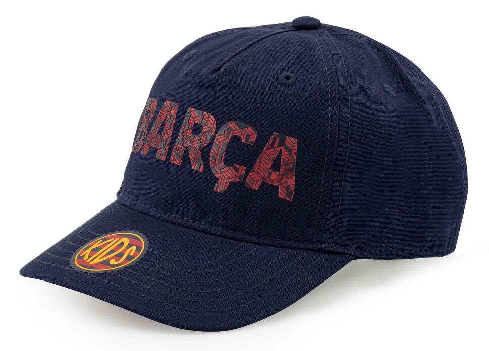 Czapka FC Barcelona licencjonowana dziecięca