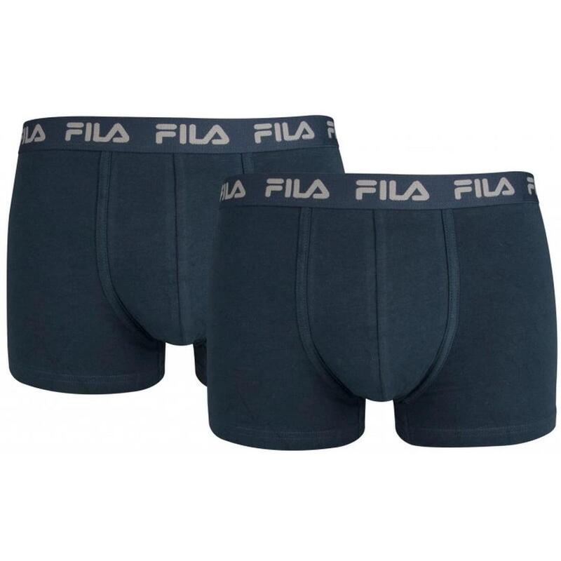 Boxer pentru bărbați Fila 2 -pack Navy 2xl - Comfort și calitate