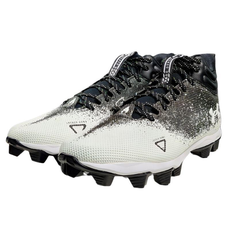 Under Armour - Under Armour Spotlight Fran Rm 2.0 (3025083) 7,0 Noir/blanc - Chaussures De Football - Blanc|noir - 40 - Decathlon