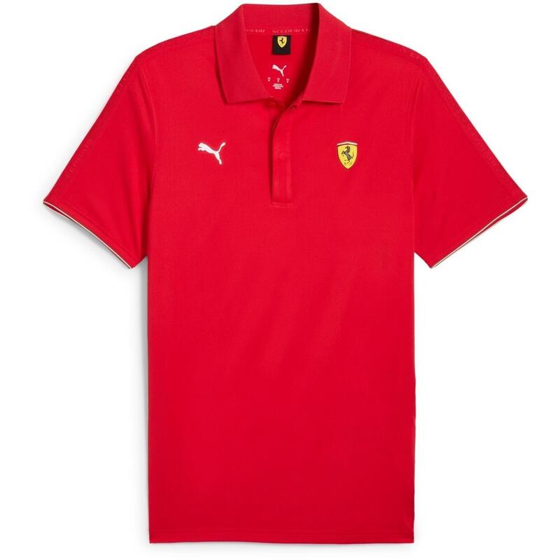 T-shirt Puma Ferrari Race Cloudspun Polo, Rouge, Hommes