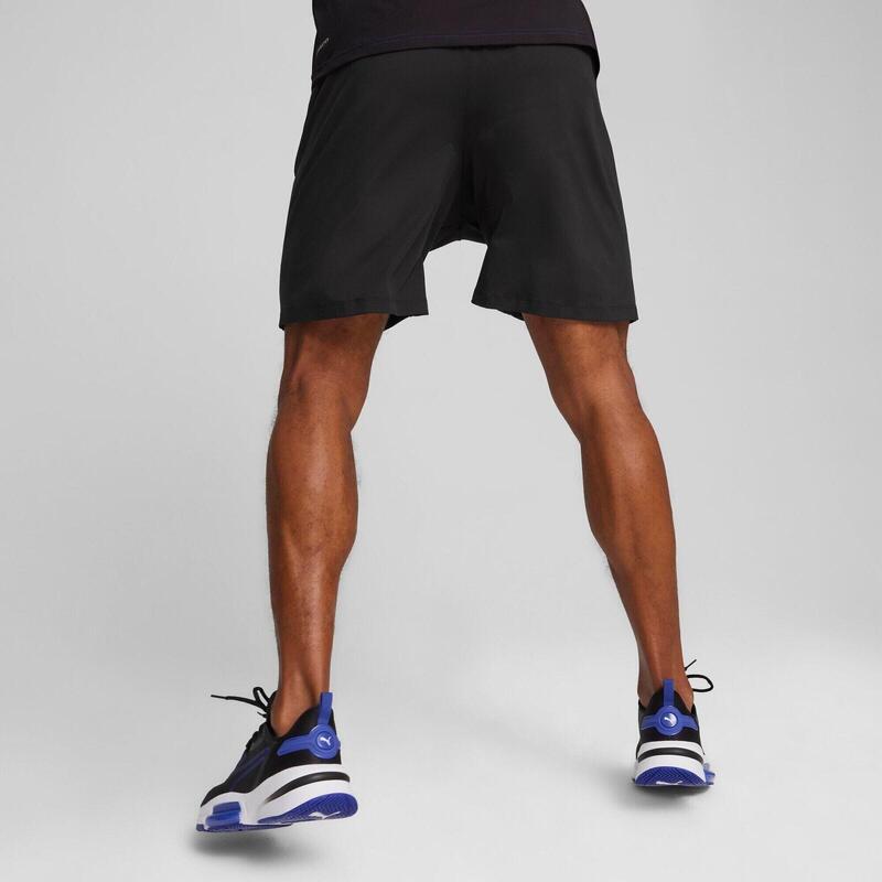 Pantaloni scurti unisex Puma M Cloudspun 7 Knit Short, Negru