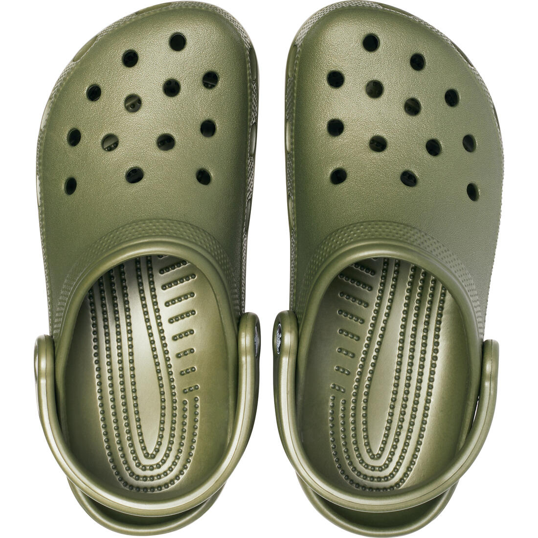Chanclas Crocs Classic, Verde, Unisexo 2/7