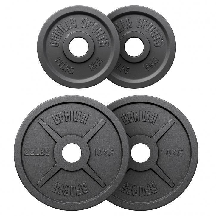 Obciążenie na gryf Gorilla Sports Olympia 50/51 mm