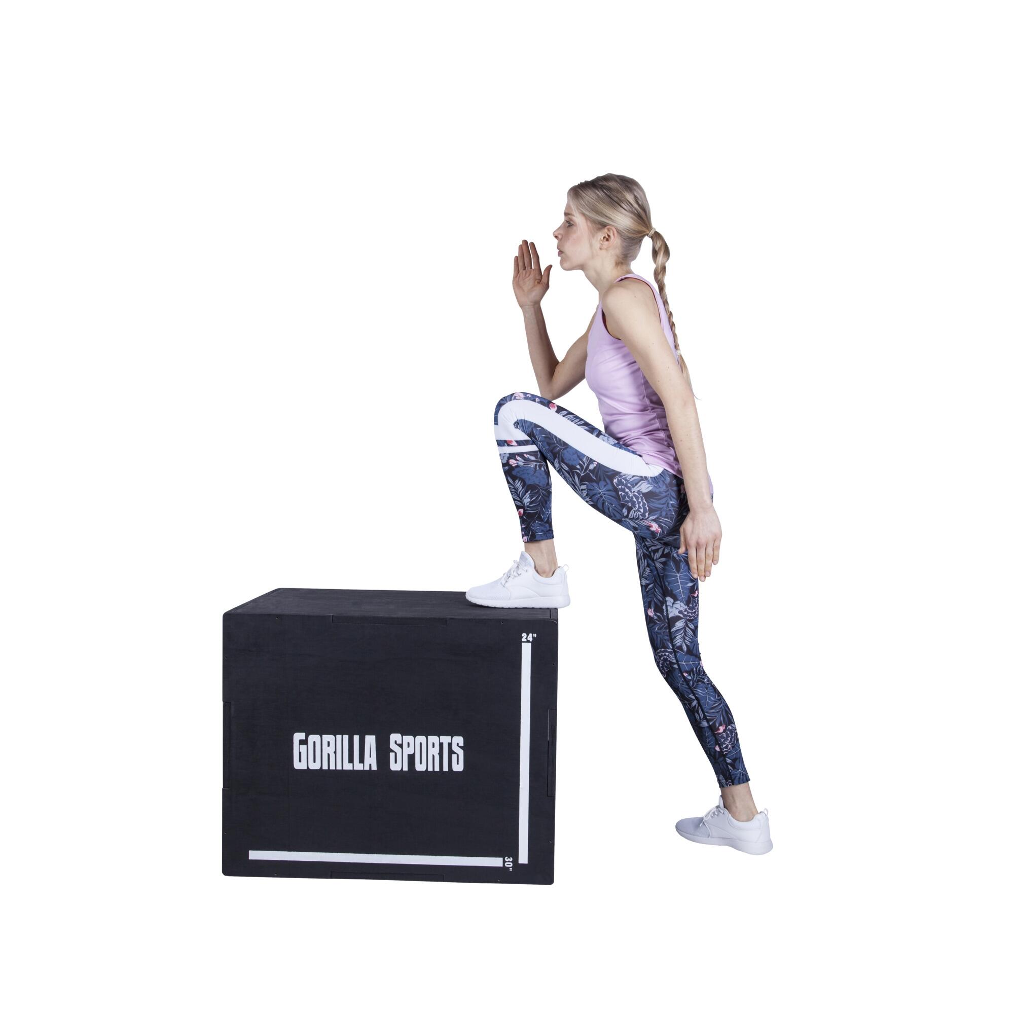 Pylobox Gorilla Sports Negro  Dimensiones: 76 x 51 x 60,5 cm (LxAxH) 3/7