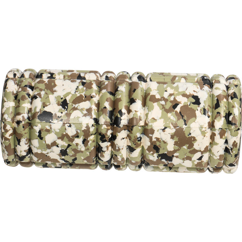 Rolă de masaj din spumă 33 cm verde/camo