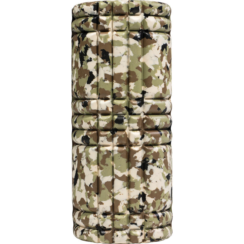 Rolă de masaj din spumă 33 cm verde/camo