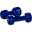 MOVIT Profi Vinyl Hanteln 2er Set