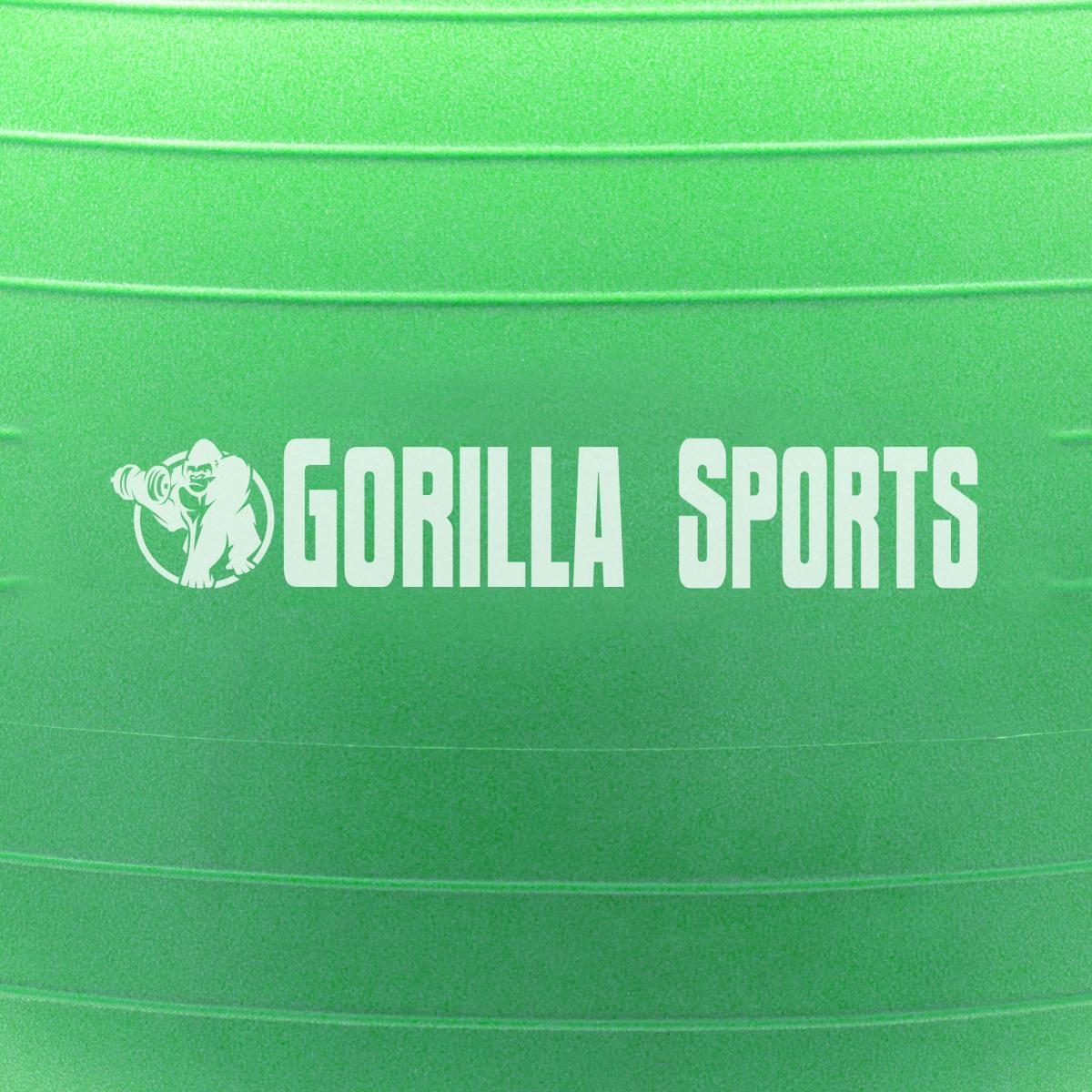 Piłka do ćwiczeń Gorilla Sports matowa 55cm 2/7