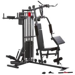 Station de musculation CHRISTOPEIT SP 5000 noire multifonction 60kg