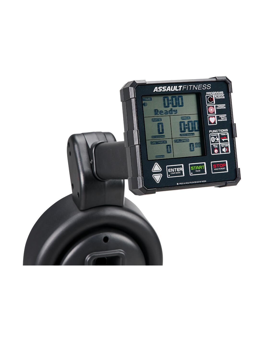 Rameur ASSAULT AirRower Pro noir résistance air  kg 6/7