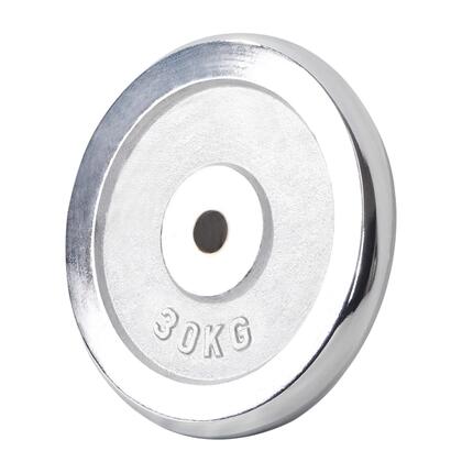 Obciążenie (1,25-30 kg) 31 mm talerz stal chromowana Gorilla Sports