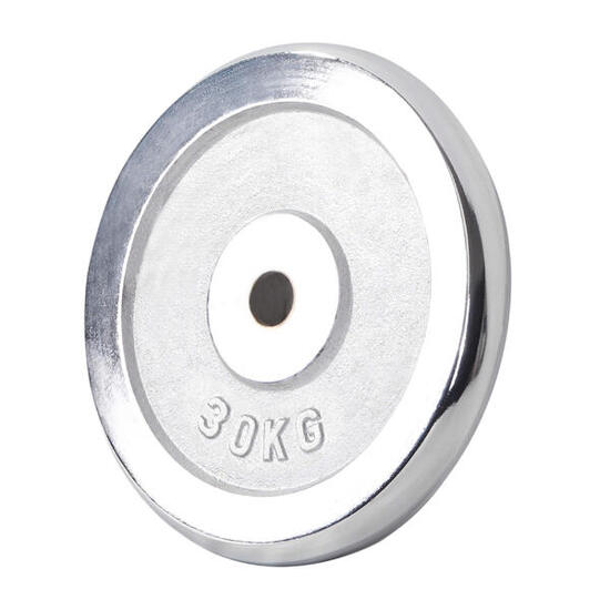 Obciążenie (1,25-30 kg) 31 mm talerz stal chromowana Gorilla Sports