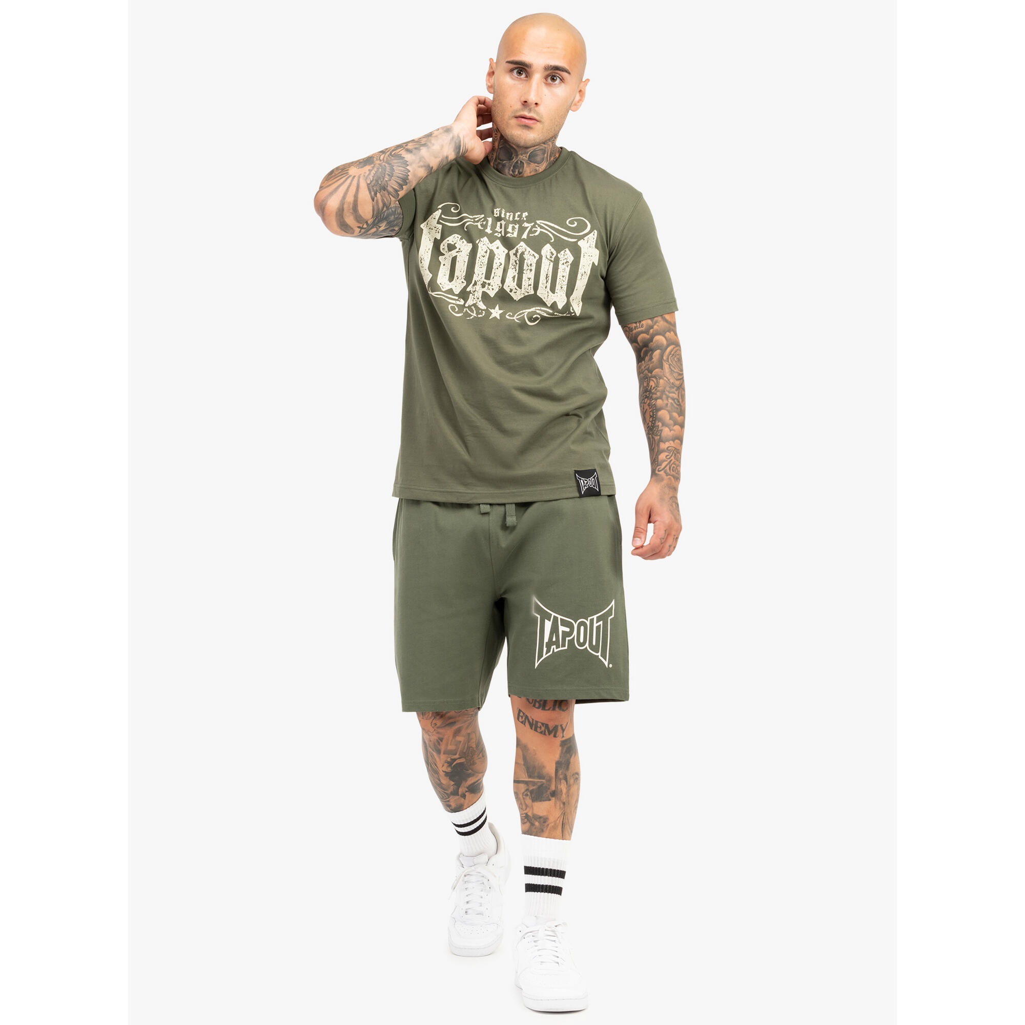 Korte klassieke coupe Tapout Basic 3/6