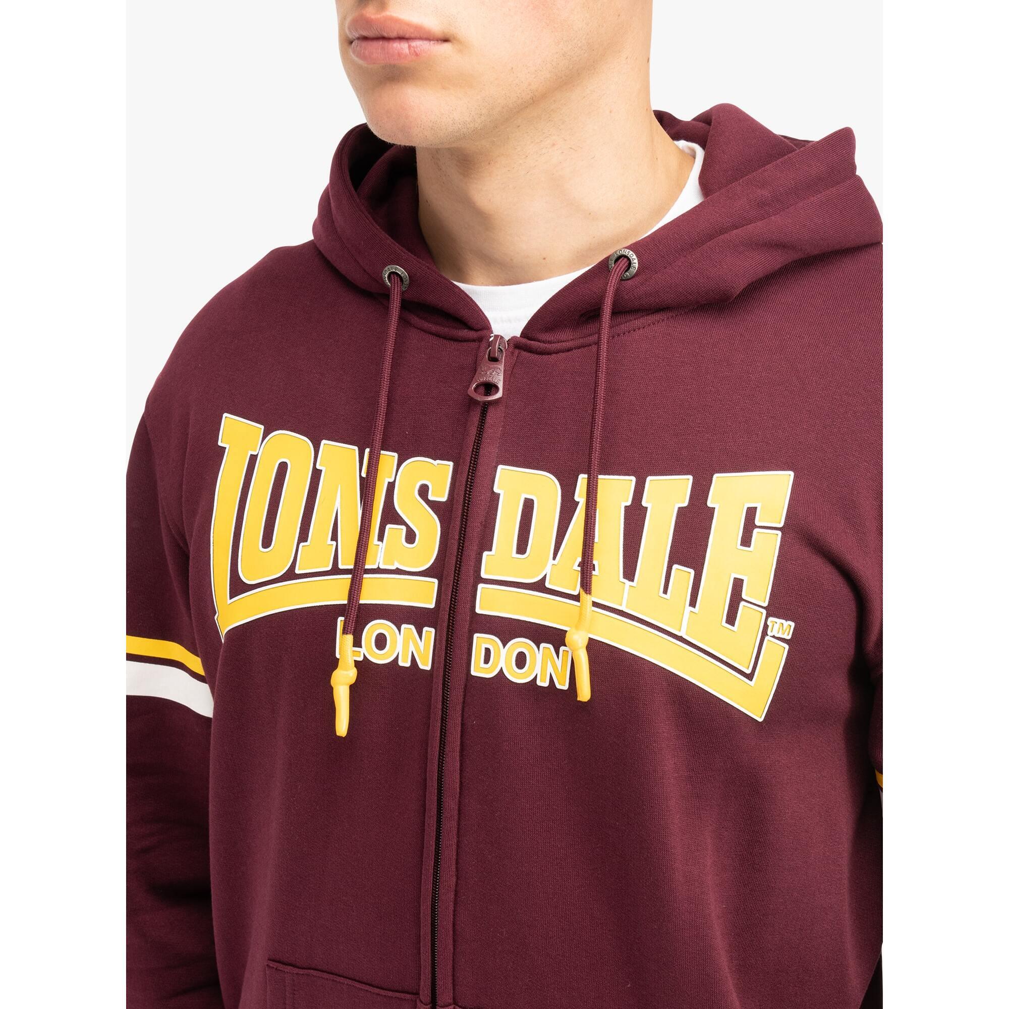 Felpa con cappuccio Lonsdale Darfield 5/6