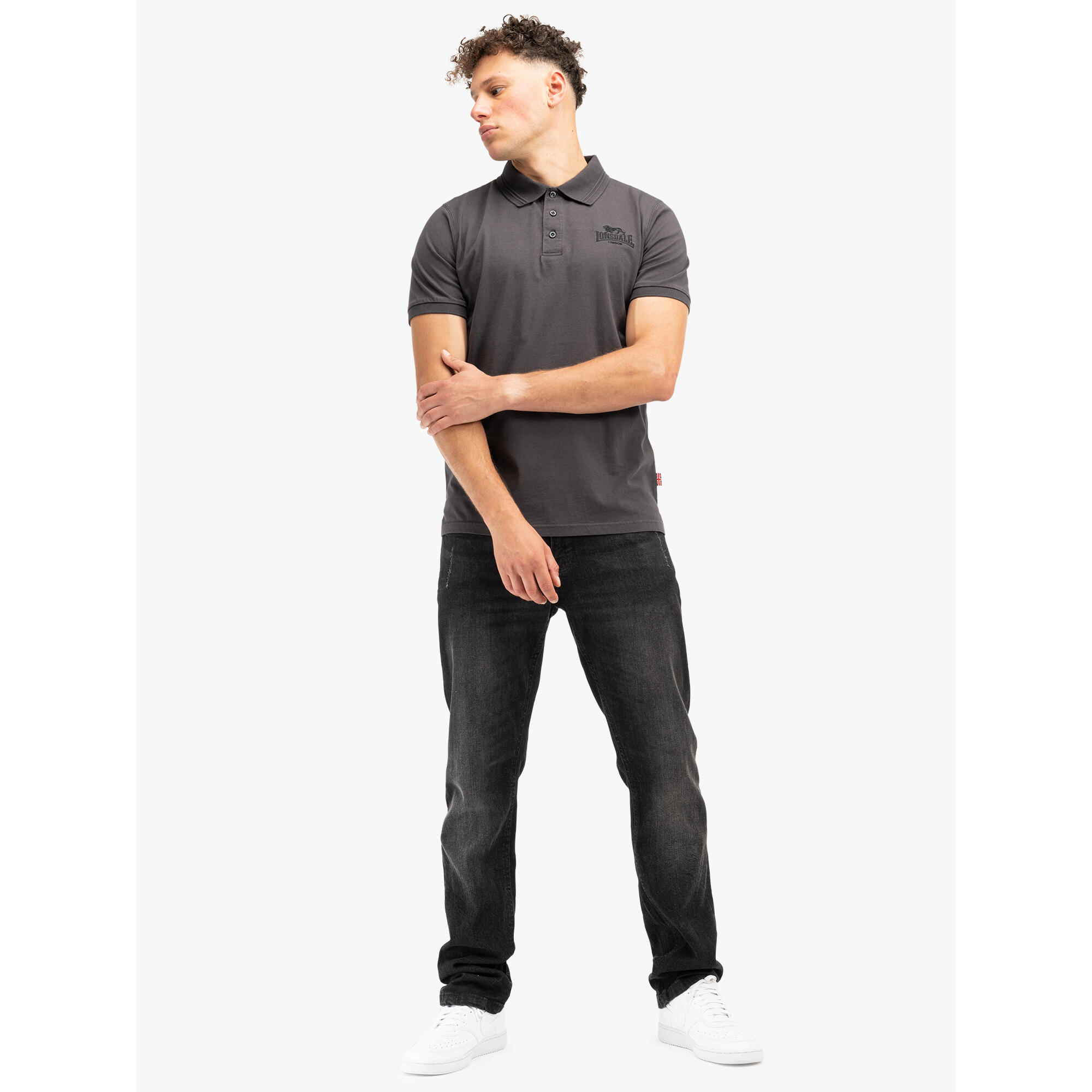 Klassisch geschnittenes Poloshirt Lonsdale Lambston 2/6