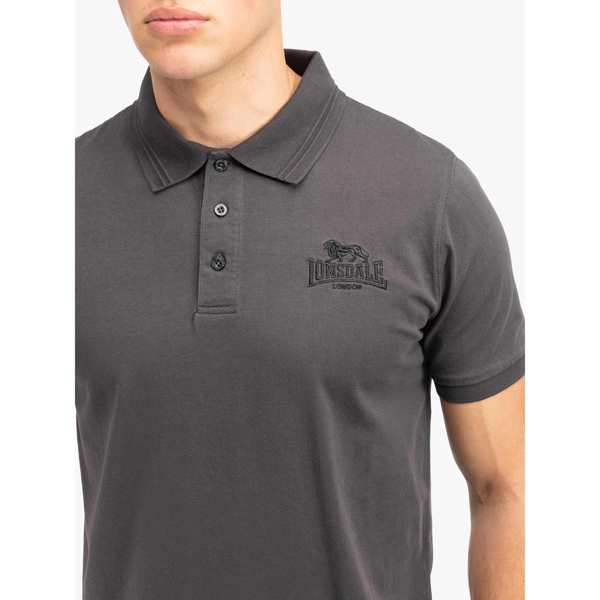 Klassisch geschnittenes Poloshirt Lonsdale Lambston 5/6