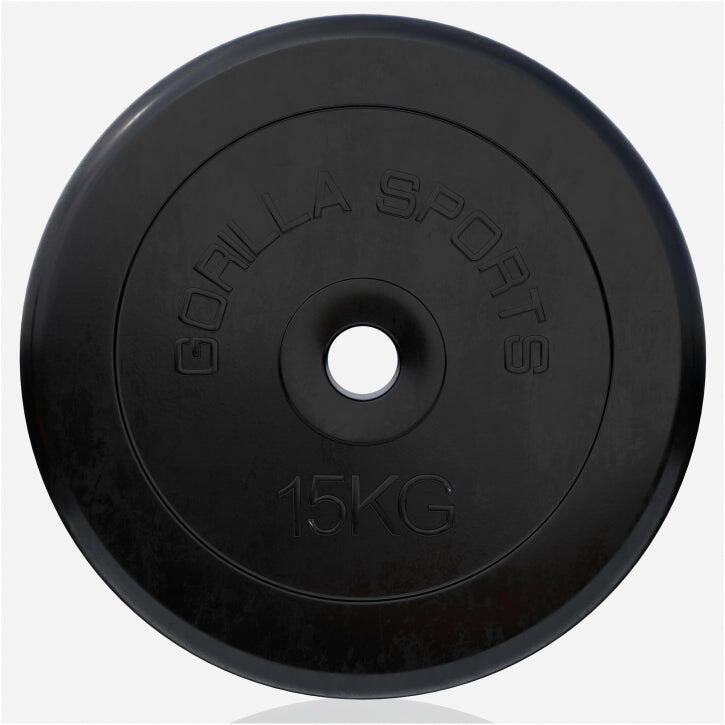 Disc din cauciuc 15 kg, 30/31 mm