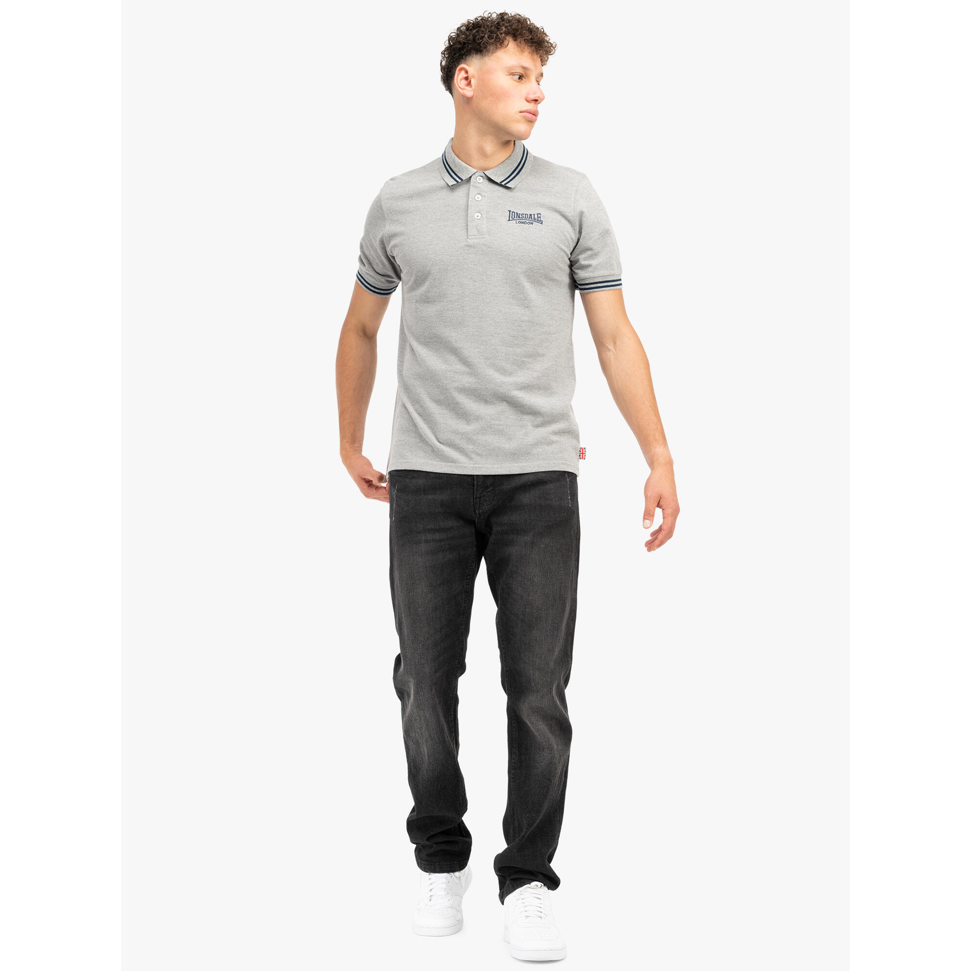 Polo a taglio regolare Lonsdale Markham 2/6