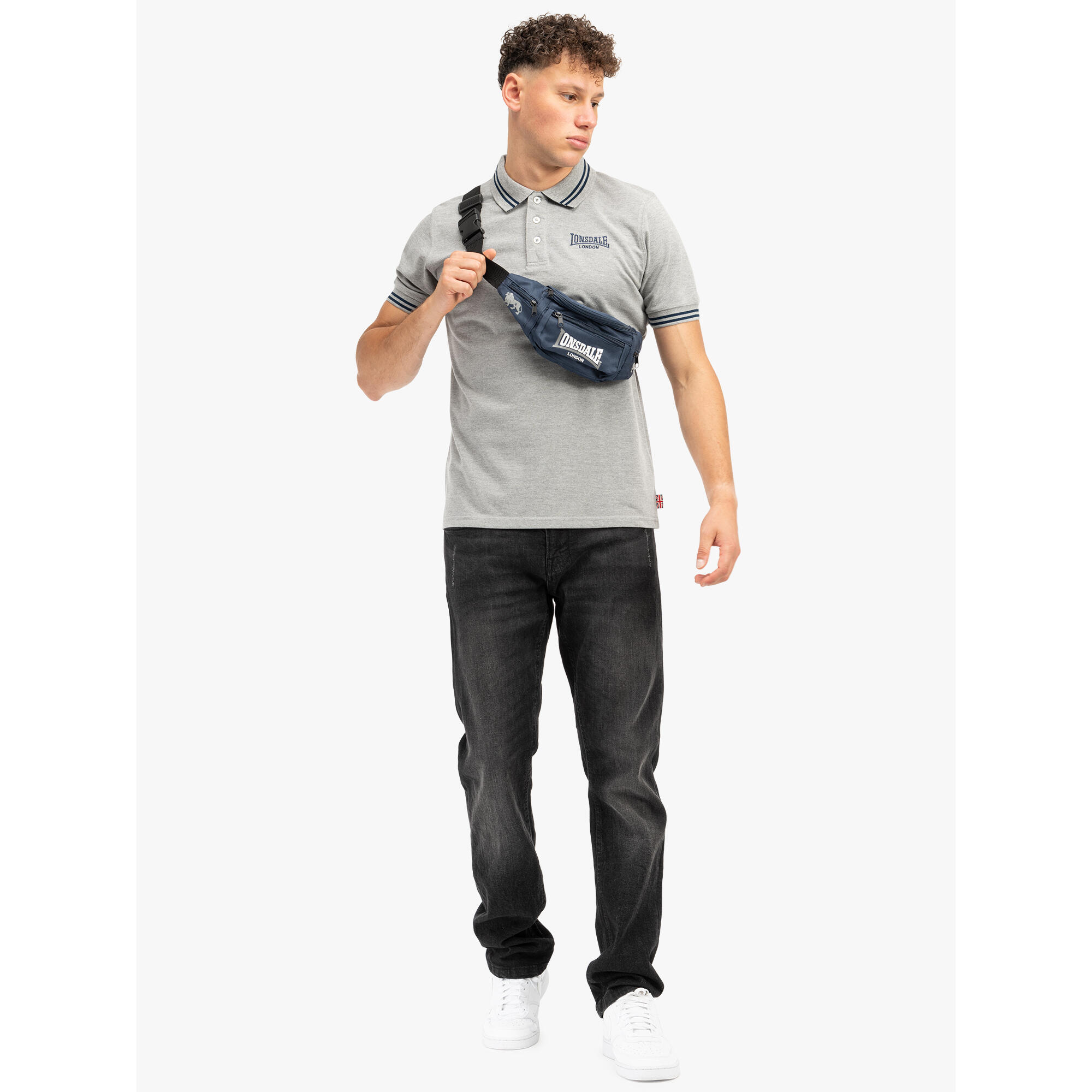 Polo a taglio regolare Lonsdale Markham 3/6