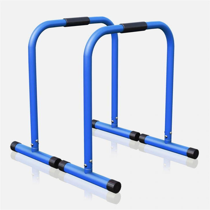 Dip Bars - Parallettes - Push up stand bar - Blauw - 2 stuks 2/7
