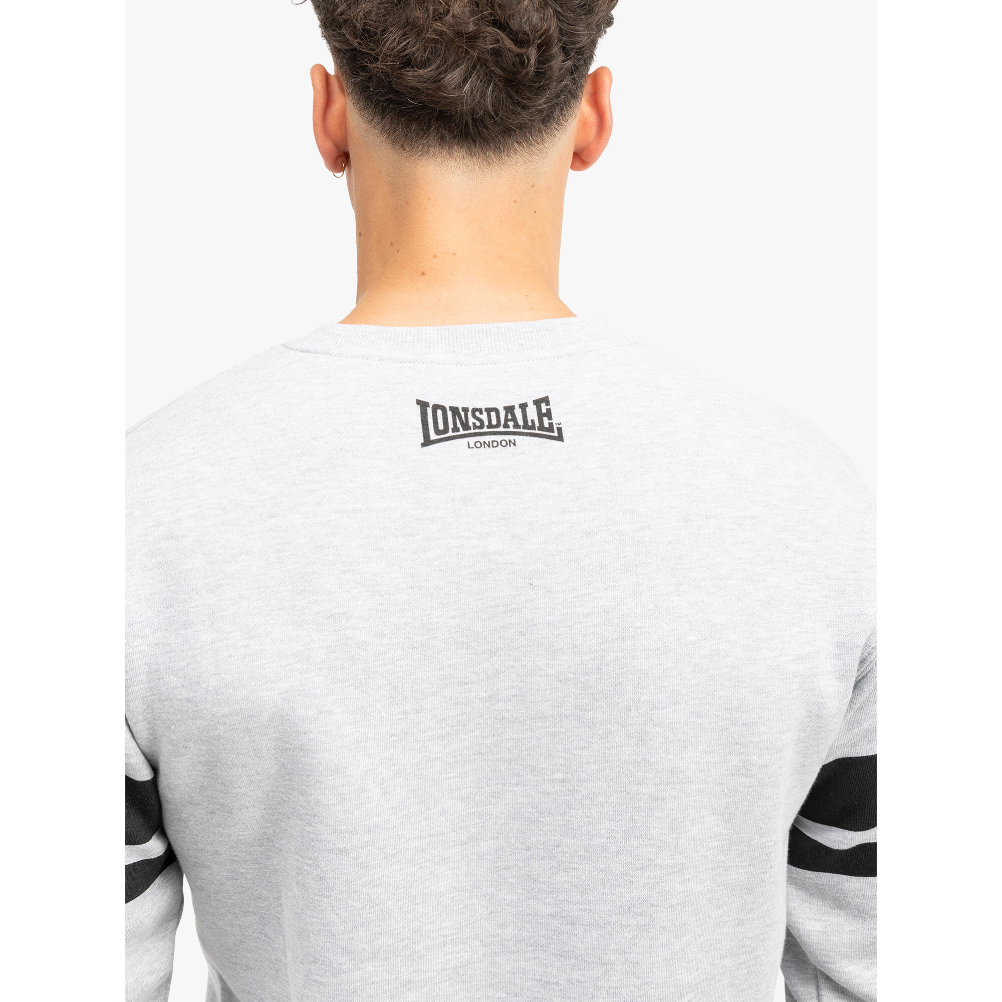 Sweatshirt mit Rundhalsausschnitt klassisch geschnitten Lonsdale Glespin 5/6