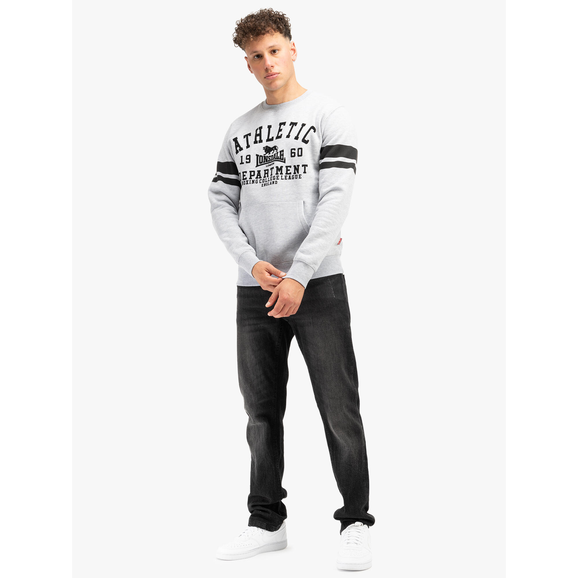 Sweatshirt mit Rundhalsausschnitt klassisch geschnitten Lonsdale Glespin 3/6