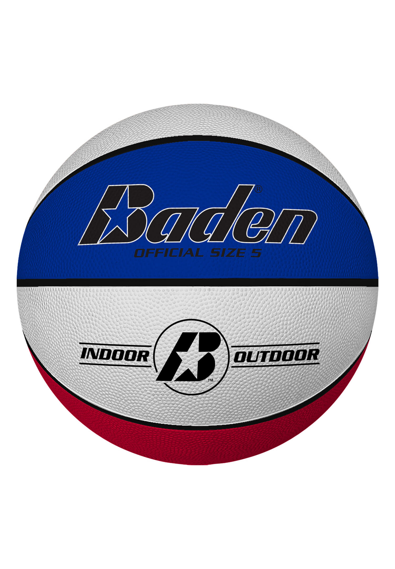 BADEN Basketball Basic Spiel- und Trainingsball Indoor Outdoor 303001707 Gr. 7 1/3