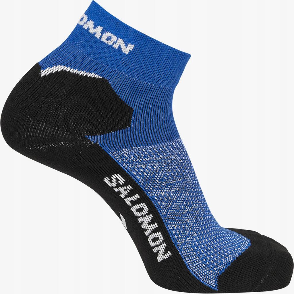 Sokken Salomon Unisex Speedcross Enkel Dx+sx 1p Nautisch Blauw Blauw