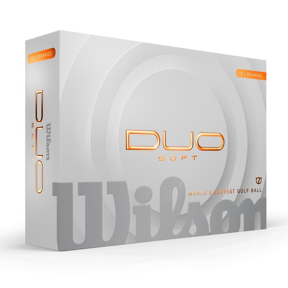 WILSON Wilson Duo Zachte Golfballen Oranje