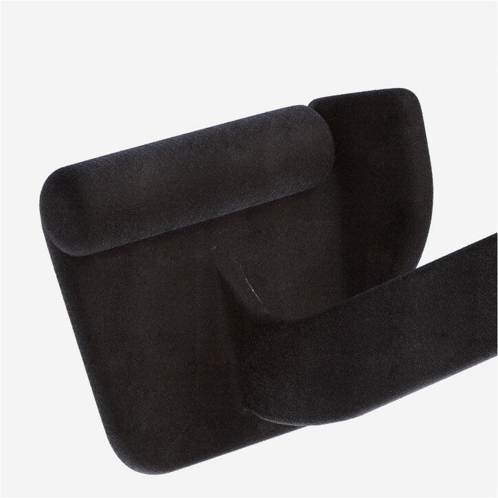 Gorilla Sports Brede Roeigreep - Zwart - Rubber Coating - Handgreep - Anti-slip 6/7