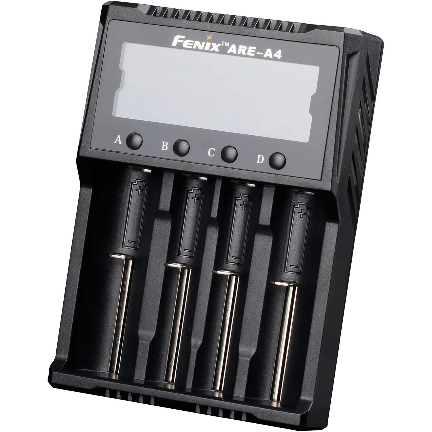 Caricabatterie Fenix ARE-A4 Intelligente Universale 4 Slot 3/6