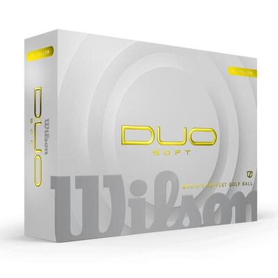 Wilson duo zachte golfballen geel