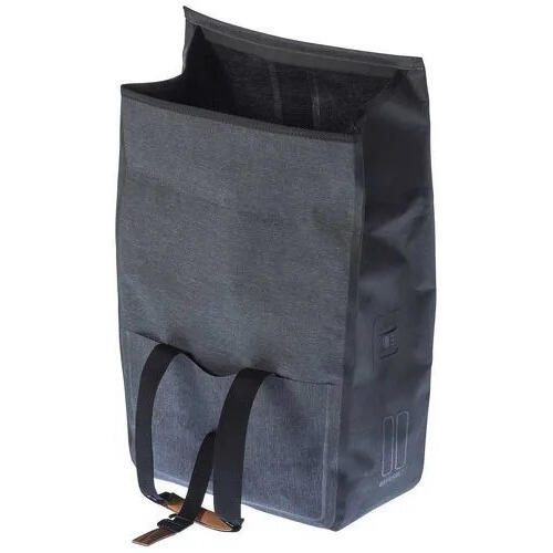 Basil Shoppertasche Urban Dry charcoal mel,33,5x16x48cm,25ltr, wasserd 4/6