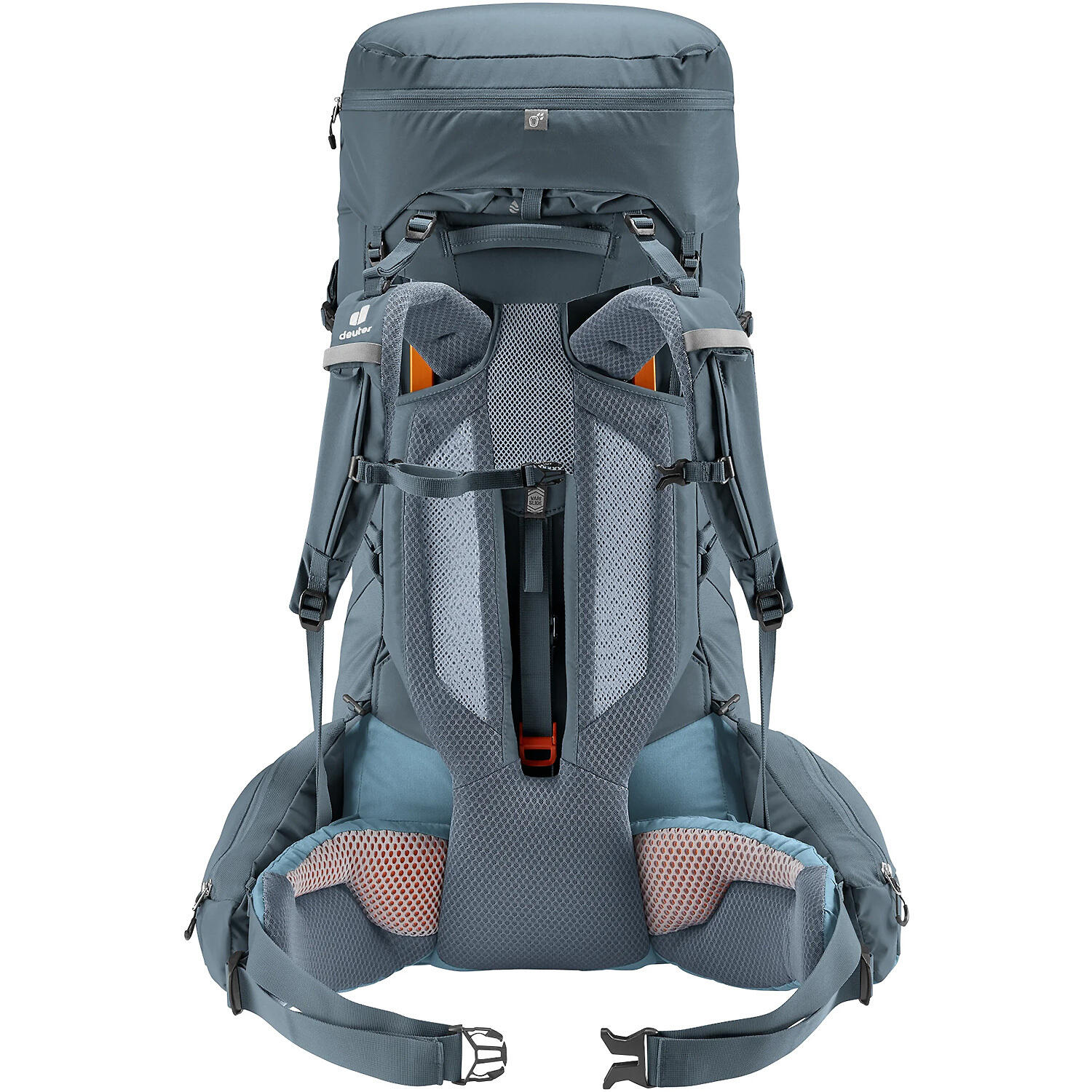 Zaino da trekking Deuter Aircontact Core 60+10 espandibile 60-70L blu riciclato 2/7