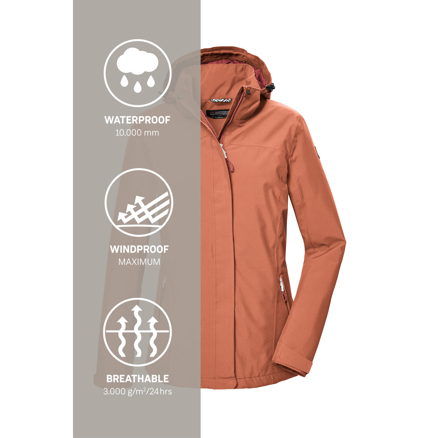Damen Outdoorjacke KOS 26 7/7