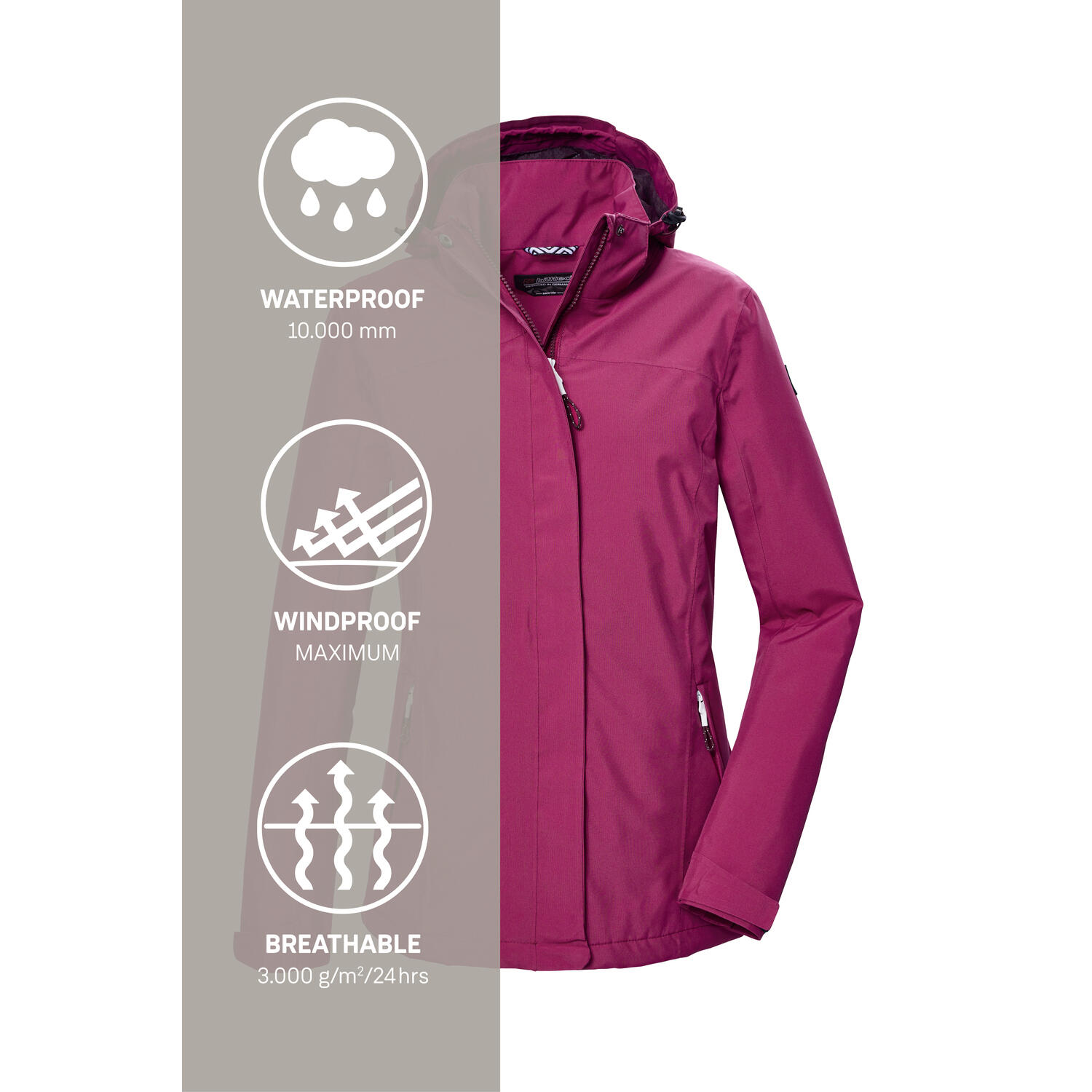 Damen Outdoorjacke KOS 26 8/8