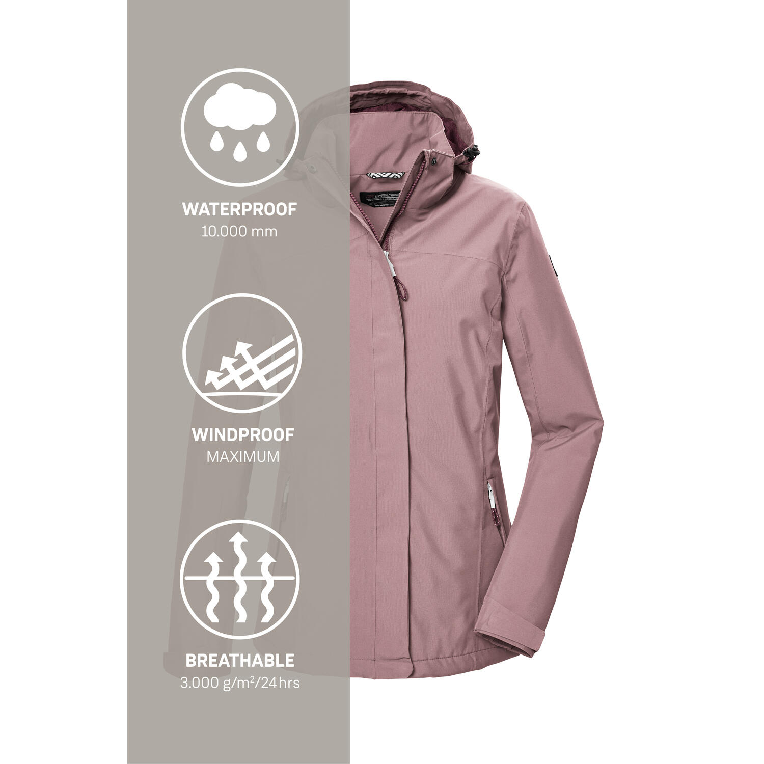 Damen Outdoorjacke KOS 26 7/7