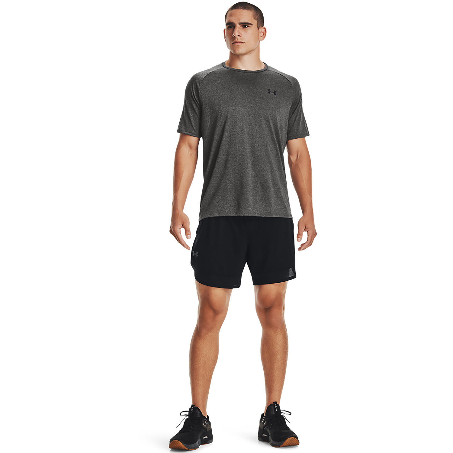 T-shirt Under Armour UA Tech 20, Gris, Hommes 6/7