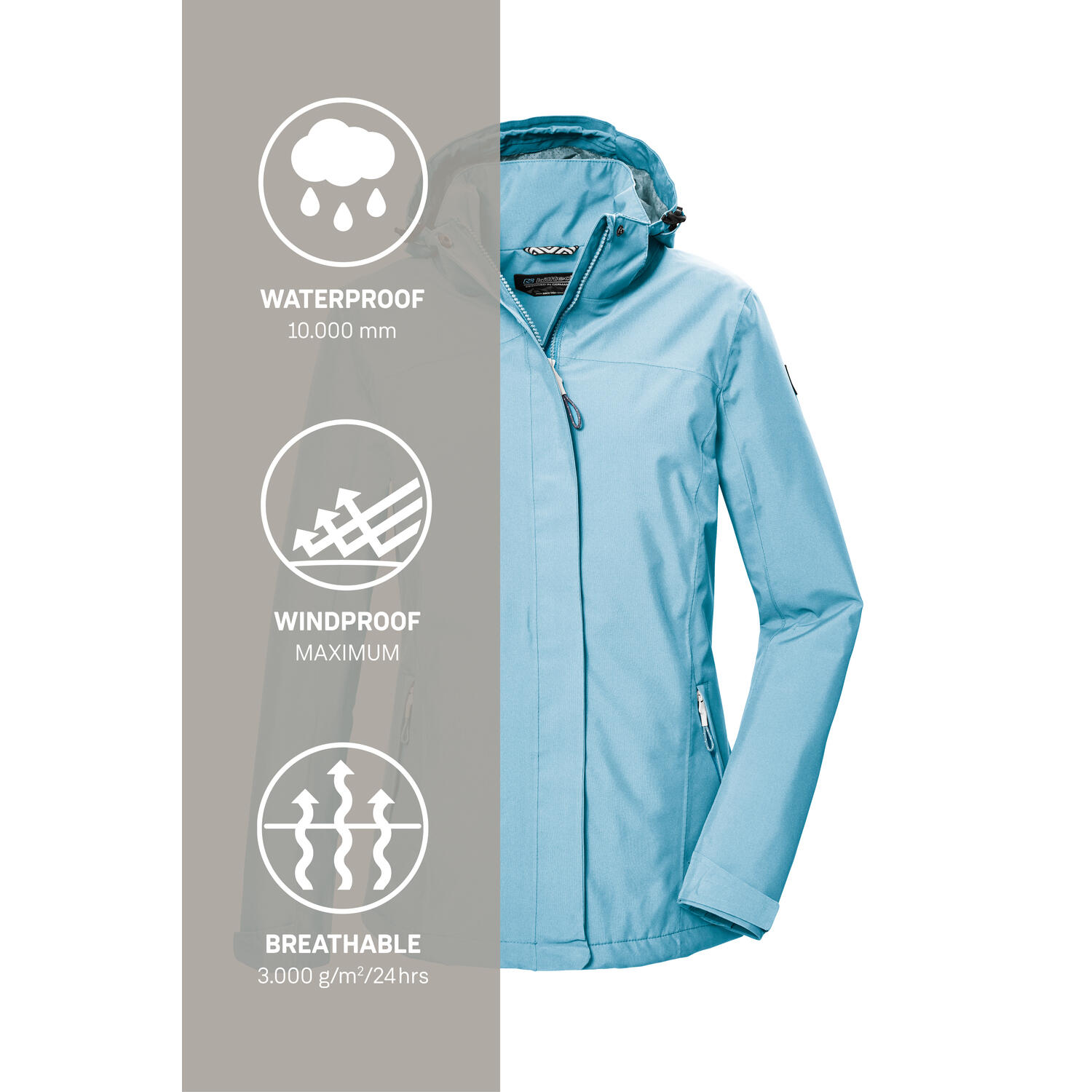 Damen Outdoorjacke KOS 26 7/7